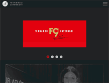 Tablet Screenshot of fernandocavenaghi.com